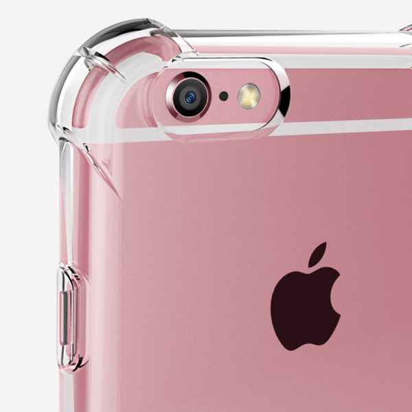 Praktiskt Skyddande Skal - iPhone 7 Transparent/Genomskinlig