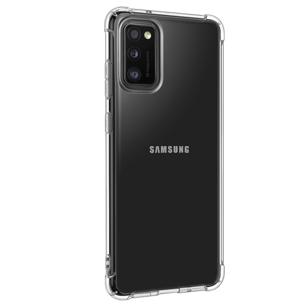 Kraftig silikondeksel - Samsung Galaxy A41 Transparent/Genomskinlig