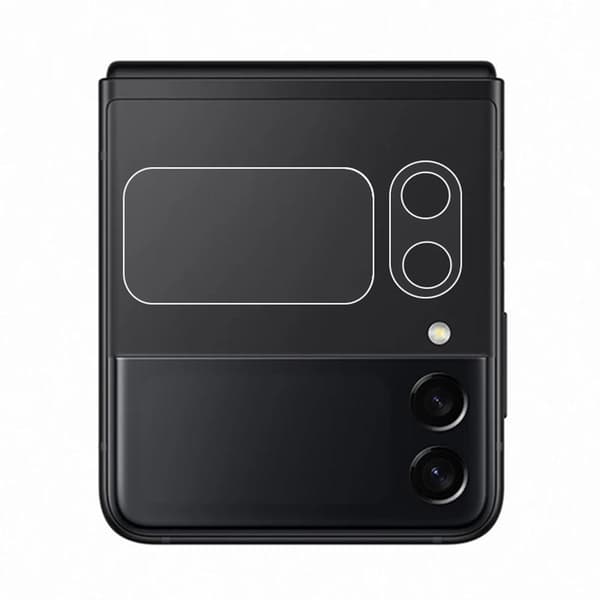 2-PACK 5-in-1 Hydrogel Skärmskydd Samsung Galaxy Z Flip 3 Transparent