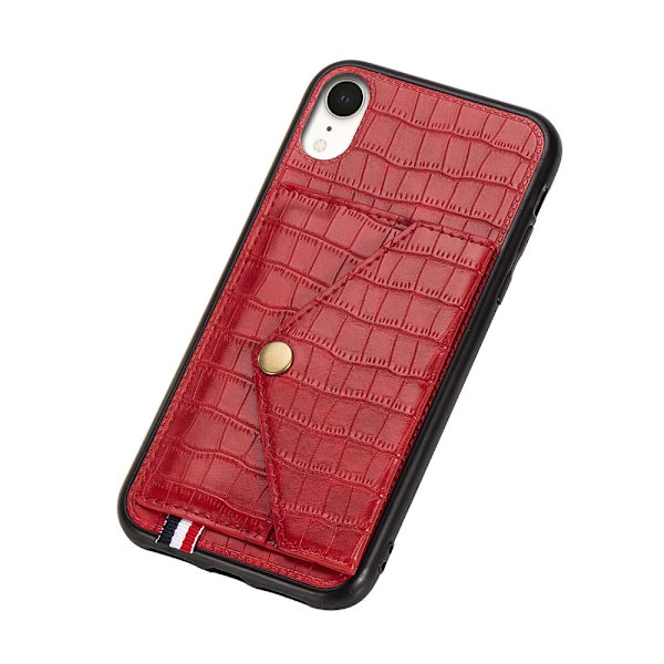 Skal med Korthållare - iPhone XR Grön Grön
