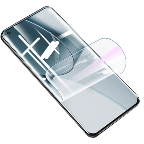 OnePlus 10 Pro - Skärmskydd i Hydrogel-variant (2-pack) Transparent