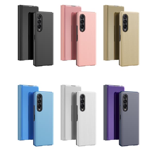 Samsung Galaxy Z Fold 3 - Elegant Smidig Etui Guld