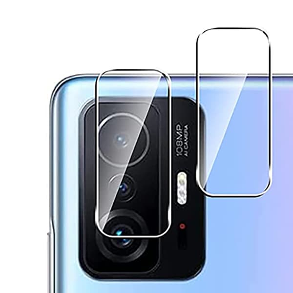 2-PACK Xiaomi 11T Pro Kameralinsskydd HD-Clear 0,2mm Transparent