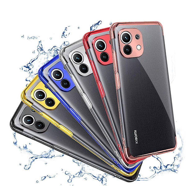 Xiaomi Mi 11 - Elegant FLOVEME Silikonskal Svart