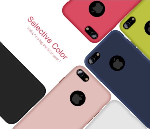 IPHONE 6/6S  - NKOBEE Stilrent Skal (ORIGINAL) Light red