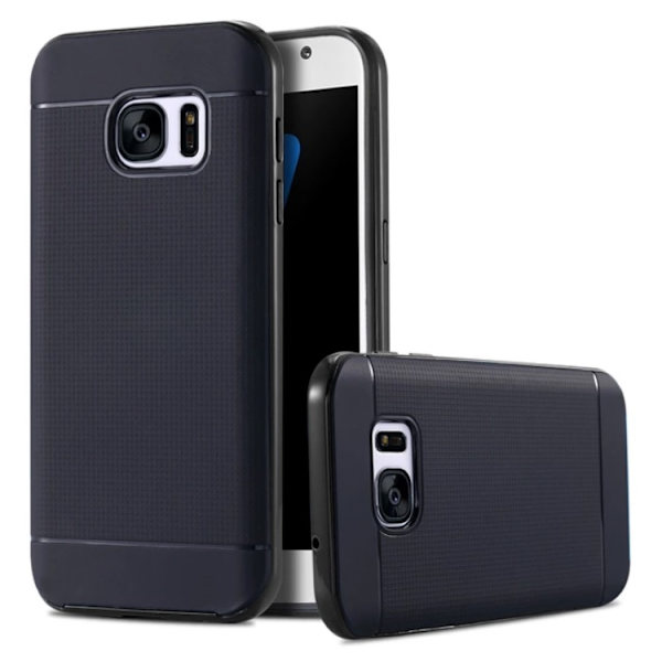 Shockproof skal till Samsung Galaxy S7 Edge NANO-HYBRID ORGINAL Blå