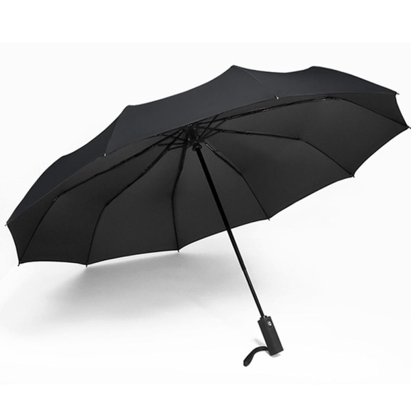Automatiskt Stort Vindt�ligt Paraply Svart Large