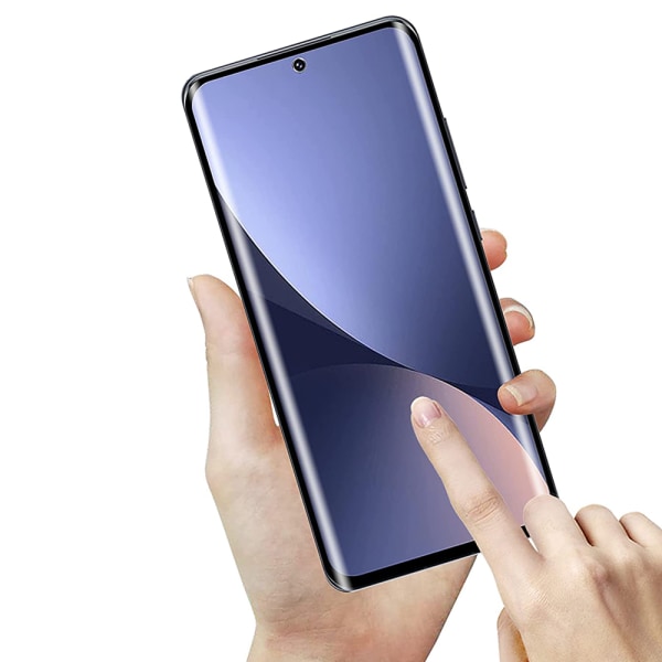 Xiaomi 12T Pro fuld dækning hærdet glas 2.5D (3-pak) Transparent