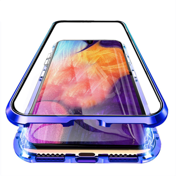 Samsung Galaxy S20 Plus - Stilfuldt magnetisk dobbeltsidet etui Blå