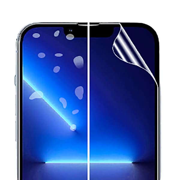 3-PACK iPhone 14 Hydrogel Skärmskydd HD 0,2mm Transparent