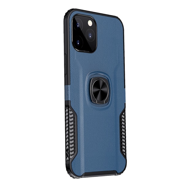 iPhone 12 Pro cover med ringholder Mörkblå