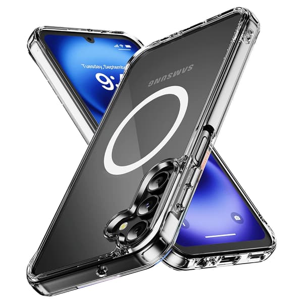 Samsung A15 5G Magnet Skal Transparent