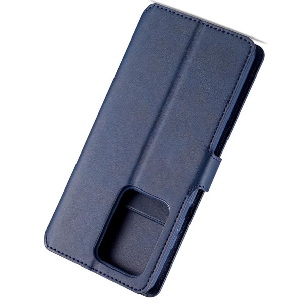 Samsung Galaxy A71 - Vankka lompakkokotelo Blå