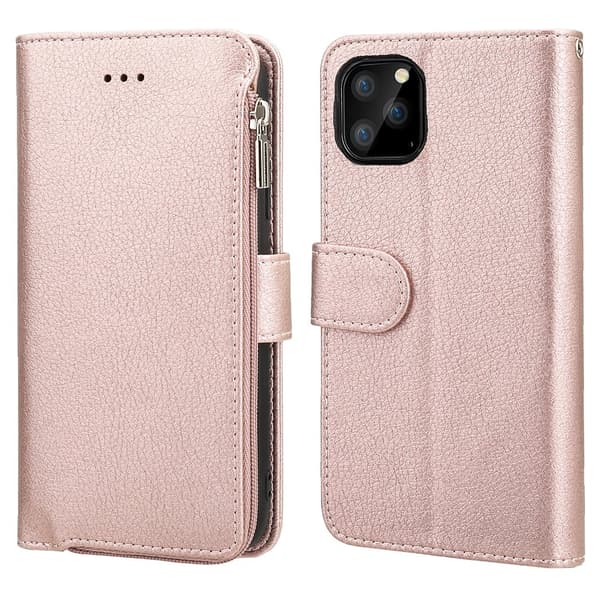 iPhone 11 Pro - Genomtänkt Plånboksfodral Grön Grön