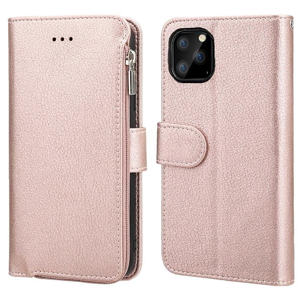 iPhone 11 Pro - Tankevækkende pung-etui Roséguld