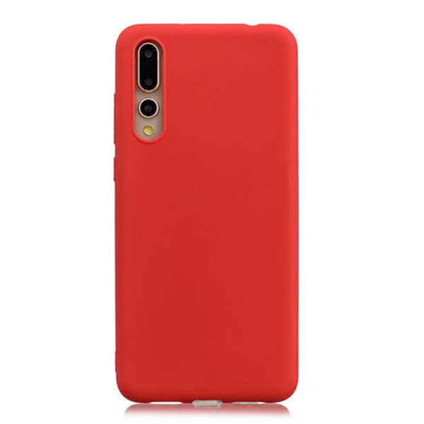 Matt silikonskal fra NKOBEE - Huawei P20 Pro Marinblå