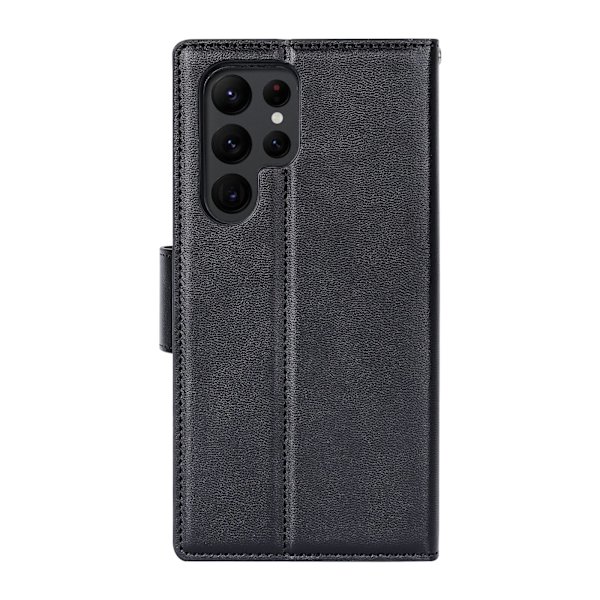 Samsung Galaxy S23 Ultra - Plånboksfodral Svart