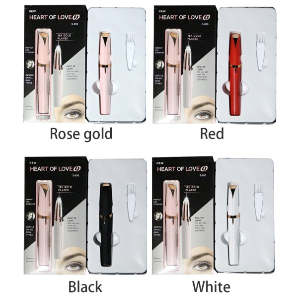 Bæredygtig og skånsom epilator Roséguld