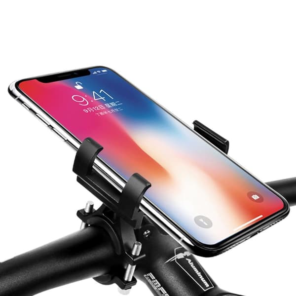 Praktisk Sikker Mobilholder til Cykel Grå