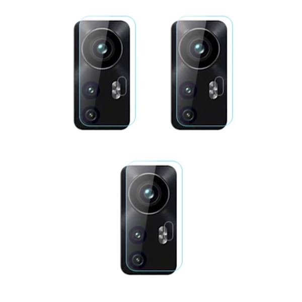 3-PACK Xiaomi 12 Pro Kameralinsskydd HD-Clear 0,2mm Transparent