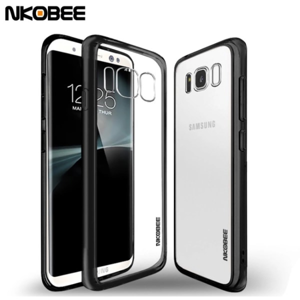 Samsung Galaxy S8+ - NAKOBEE Stilrent Skal (ORIGINAL) Transparent/Genomskinlig