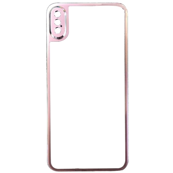 HuTech-beskyttelse for baksiden (aluminium) for iPhone X Svart