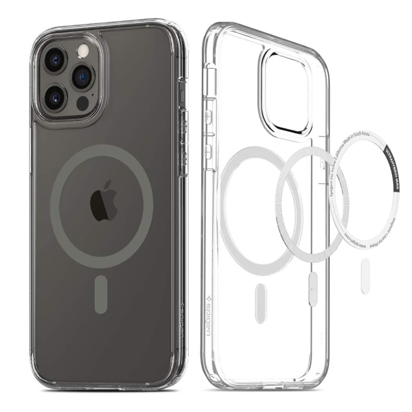 iPhone 13 Pro Max - Magnetisk beskyttelsescover med trådløs opladning Transparent