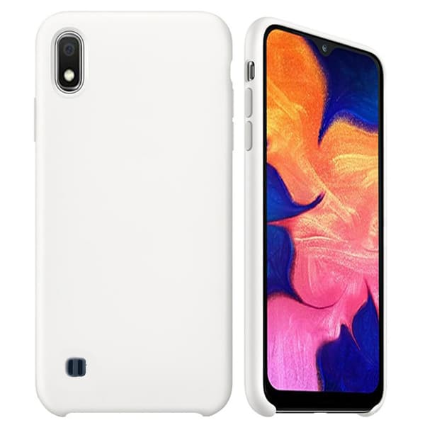Samsung Galaxy A10 - Stilrent NKOBEE Silikonskal Röd