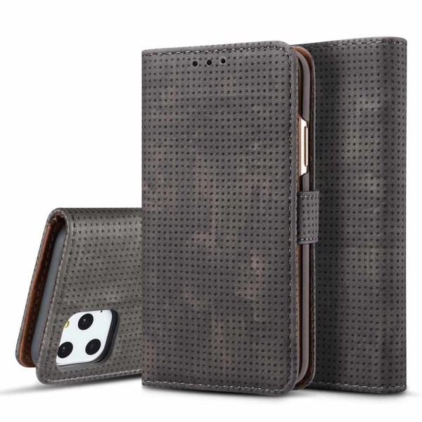 Profesjonelt slitesterkt lommebokdeksel - iPhone 11 Pro Brun