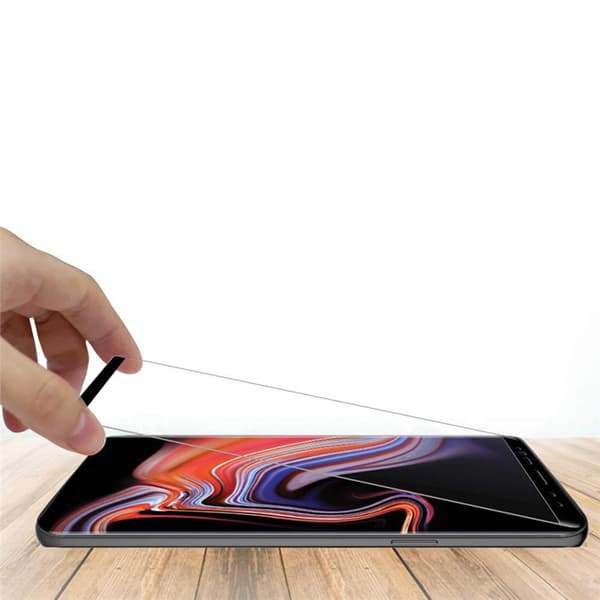 Samsung Galaxy Note 9 - Flexibelt och Stötsäkert Skärmskydd Transparent