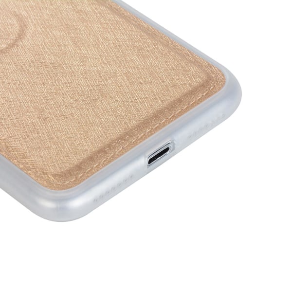 iPhone XR - Stilrent Praktiskt (DOVE) Plånboksfodral Guld
