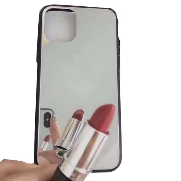 iPhone 11 Pro Max - Genomtänkt Spegelskal Silver