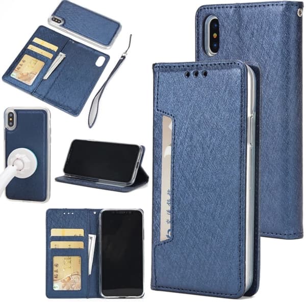 Plånboksfodral DOVE till iPhone X/XS Grön