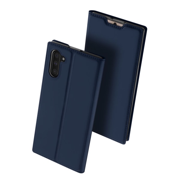 Samsung Galaxy Note10 - Praktiskt Smart Plånboksfodral Guld Guld