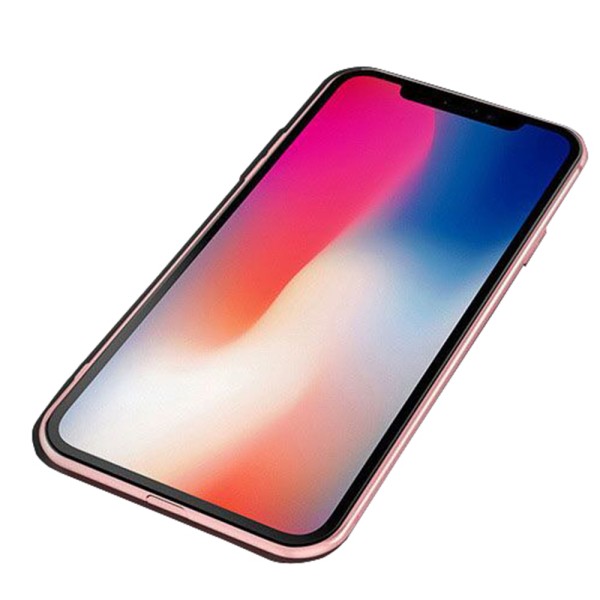 iPhone XR - Elegant Skyddande Silikonskal NKOBEE Ljusrosa