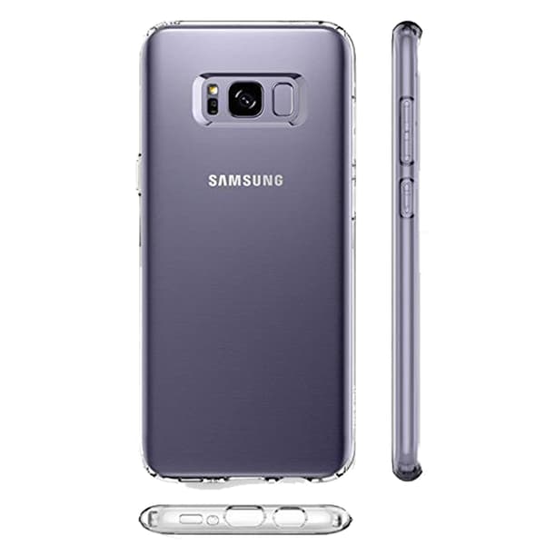 Silikonskal - Samsung Galaxy S8 Plus Transparent/Genomskinlig