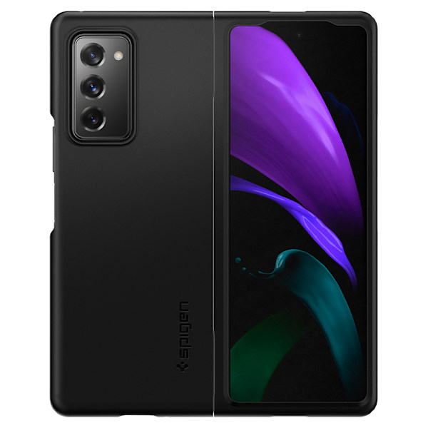 Samsung Galaxy Z Fold 2 - Smidigt Stilrent FLOVEME Skal Svart