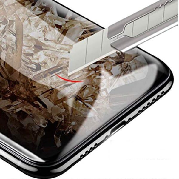 iPhone X/XS 3-PACK skjermbeskytter 9H Nano-Myk Skjerm-Fit HD-Clear Transparent/Genomskinlig