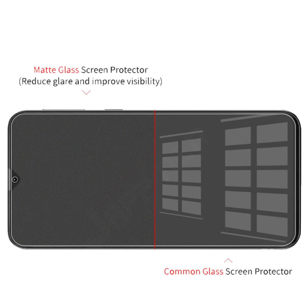 Samsung Galaxy A41 Anti-Fingerprints Skærmbeskytter 0,3 mm Transparent/Genomskinlig