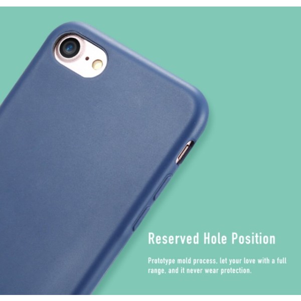 iPhone 7 - Tyylikäs ja kestävä Smart Cover Dr. Kotelo (MAX SUOJAUS) Blå