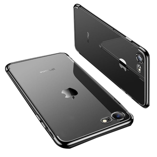 iPhone 7 - Snyggt Silikonskal i "metallfinish" från FLOVEME Guld