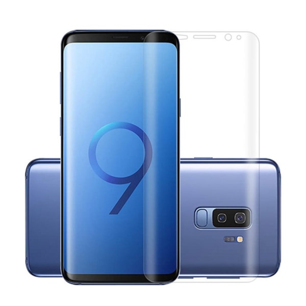 Samsung S9 2-PACK näytönsuoja Nano-Soft Screen-Fit HD-Clear Transparent/Genomskinlig