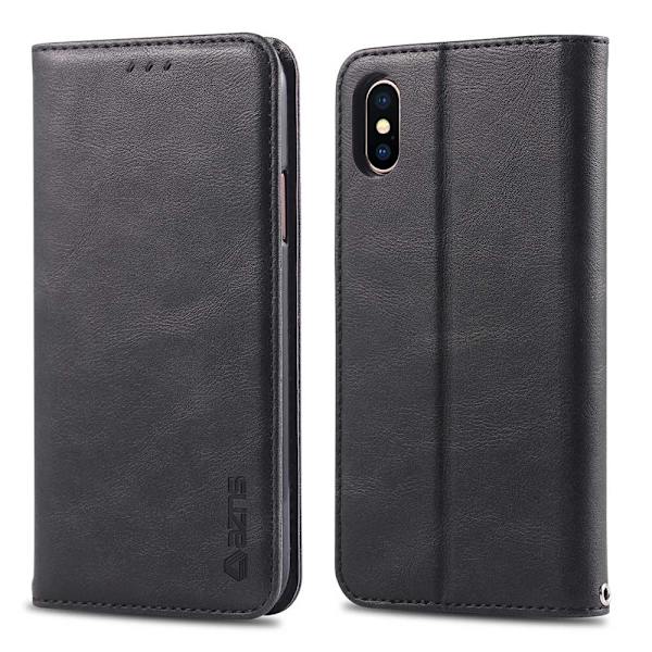 iPhone X/XS - Plånboksfodral Brun Brun