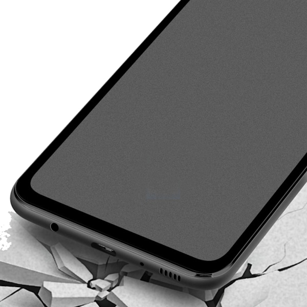 A51 Skärmskydd 2.5D Anti-Fingerprints 9H 0,3mm Svart