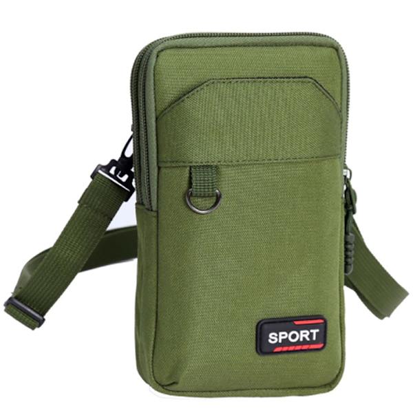 Mobilväska för Outdoor-bruk - Praktisk och Slittålig Khaki