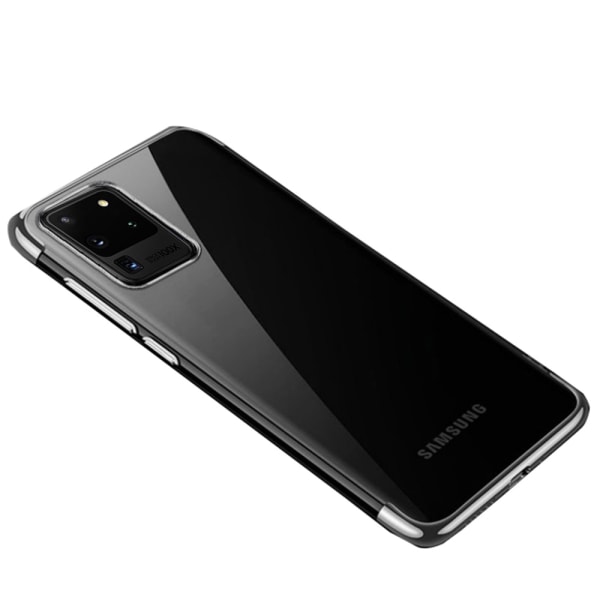 Samsung Galaxy S20 Ultra - Stilfuldt silikonecover Svart