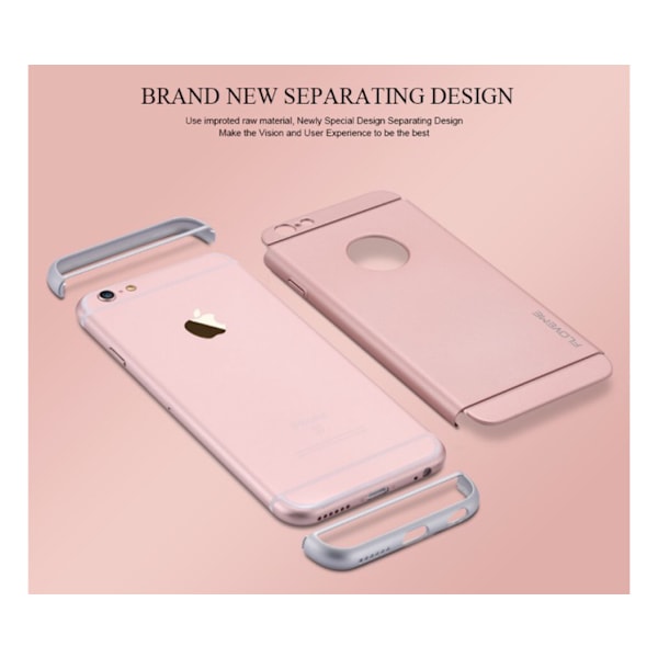 iPhone 6/6S - Effektfullt skal från FLOVEME Silver