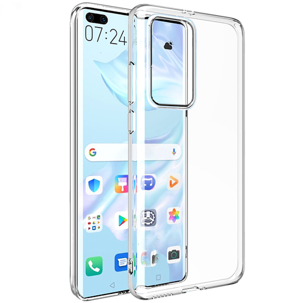 Huawei P40 - Silikonskal Transparent/Genomskinlig