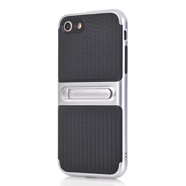 iPhone 8 - Skyddsskal med Kickstand från LEMAN Grå