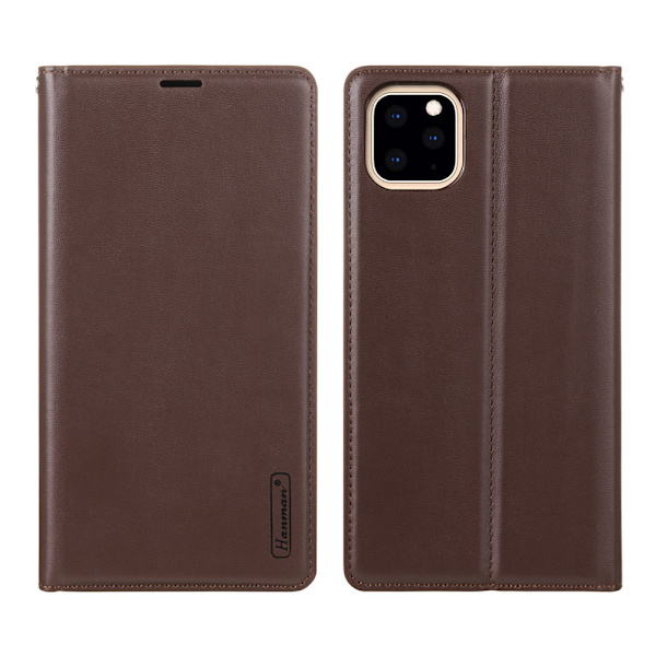 iPhone 11 - Stilfuldt Smart Wallet Cover (HANMAN) Svart